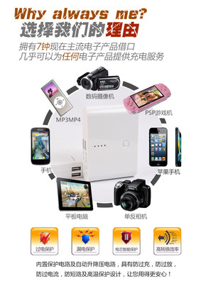 【工廠直供】誠招代理批發商 6節大容量移動電源，品質實力，共創財富